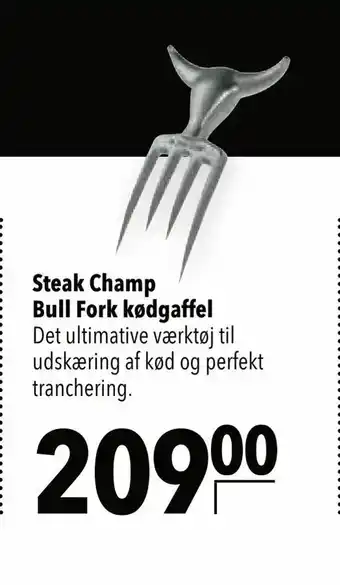 Steak Champ Bull Fork kødgaffel