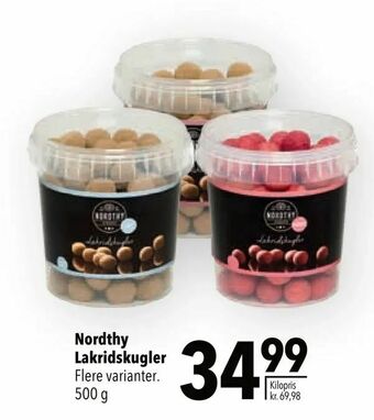 Citti Nordthy Lakridskugler tilbud