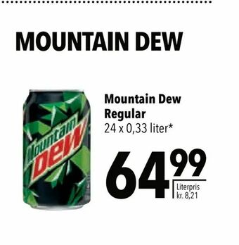 Citti Mountain Dew Regular tilbud