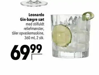 Citti Leonardo Gin-bægre sæt tilbud