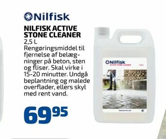Davidsen Nilfisk active stone cleaner tilbud