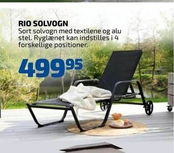 Davidsen Rio solvogn tilbud
