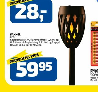 Davidsen Fakkel tilbud