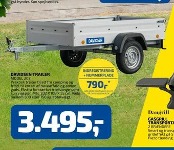 Davidsen Davidsen trailer tilbud