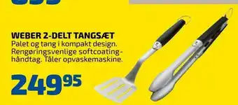 Weber 2-delt tangsæt