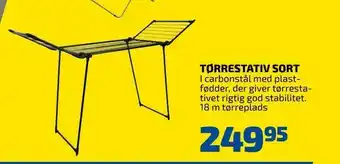 Davidsen Tørrestativ sort tilbud