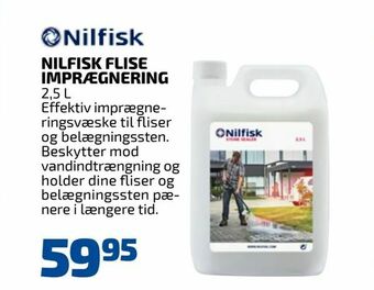 Davidsen Nilfisk flise imprægnering tilbud