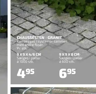 Chaussésten - granit