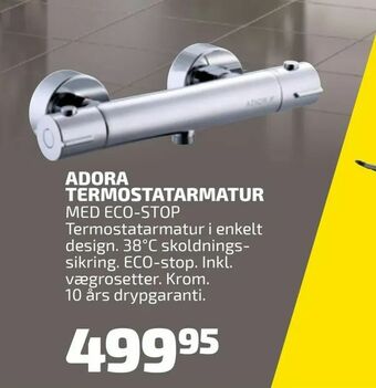 Davidsen Adora termostatarmatur tilbud