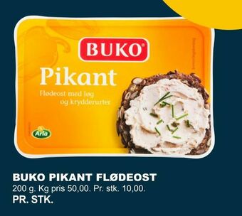 Let-Køb Buko pikant flødeost tilbud