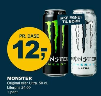 Let-Køb Monster tilbud