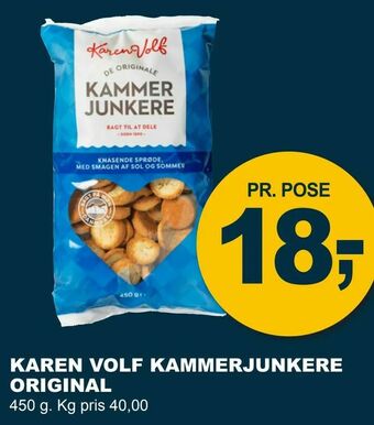Let-Køb Karen volf kammerjunkere original tilbud