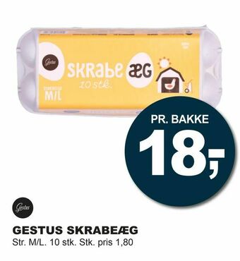 Let-Køb Gestus skrabeæg tilbud