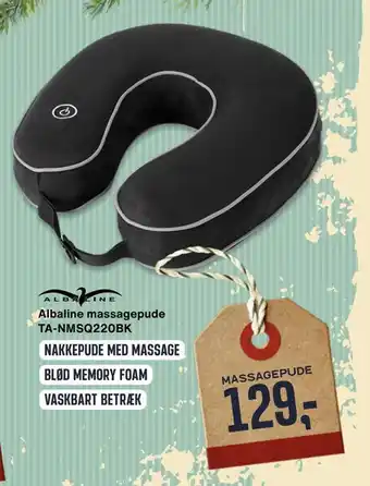 Skousen Albaline massagepude ta-nmsq220bk tilbud