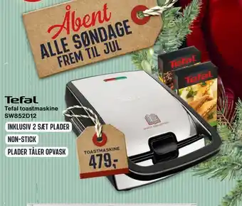 Skousen Tefal toastmaskine sw852d12 tilbud