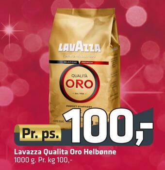 Fleggaard Lavazza qualita oro helbønne tilbud