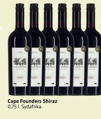 Fleggaard Cape founders shiraz tilbud