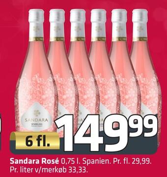 Fleggaard Sandara rosé tilbud