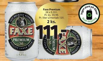 Fleggaard Faxe premium tilbud