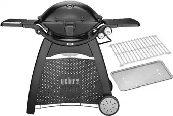 Johannes Fog gasgrill q3200 sort inkl. stegerist og stegeplade (Weber) tilbud