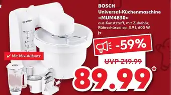 Kaufland Bosch Universal-Küchenmaschine MUM4830 tilbud