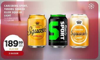 Scandinavian Park Carlsberg sport, tuborg squash eller squash light tilbud