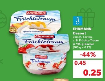 Kaufland DE Ehrmann Dessert tilbud