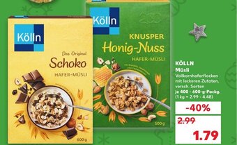Kaufland Kölln Müsli tilbud