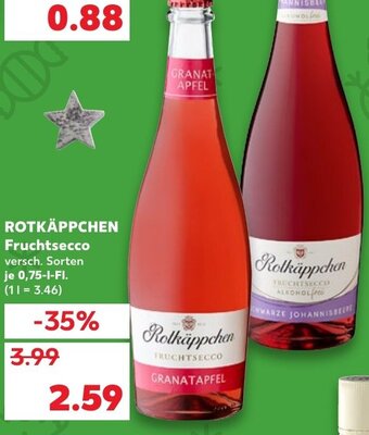 Kaufland Rotkäppchen Fruchtsecco tilbud