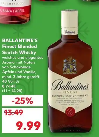 Ballantines Finest Blended Scotch Whisky