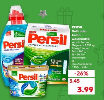 Kaufland DE Persil Voll-oder Colorwaschmittel tilbud