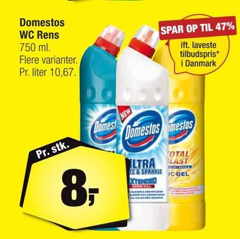 Calle Domestos wc rens tilbud