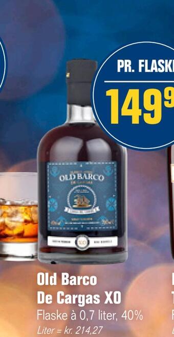 Otto Duborg Old barco de cargas xo tilbud