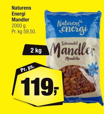 Calle Naturens energi mandler tilbud