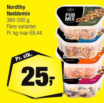 Calle Nordthy nøddemix tilbud