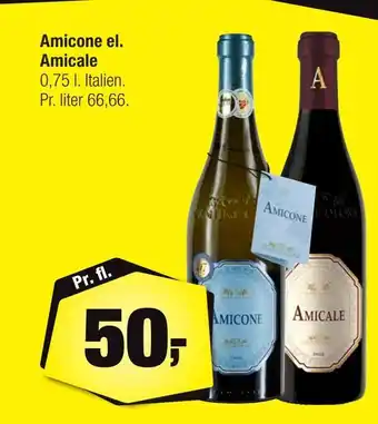 Calle Amicone el. amicale tilbud