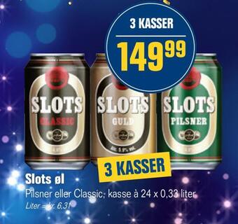 Otto Duborg Slots øl tilbud