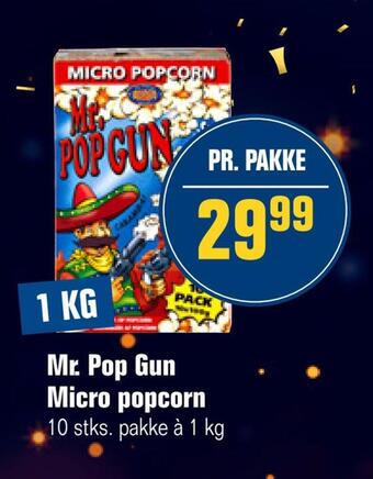 Otto Duborg Mr. pop gun micro popcorn tilbud