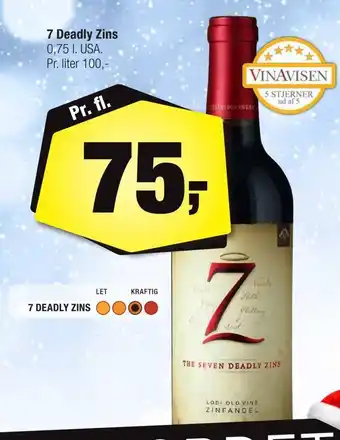 7 deadly zins