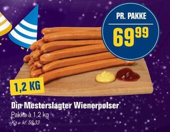 Otto Duborg Din mesterslagter wienerpølser tilbud
