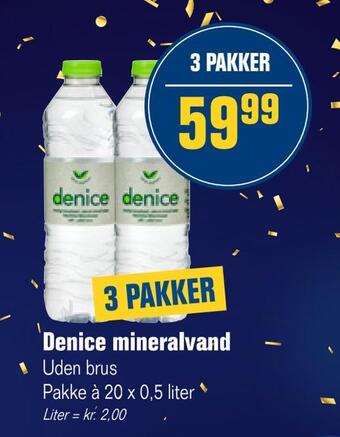Otto Duborg Denice mineralvand tilbud