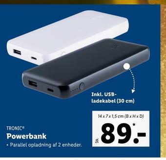 Lidl Powerbank tilbud