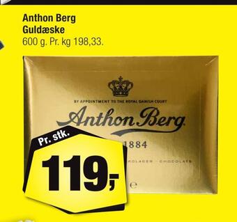 Calle Anthon berg guldæske tilbud