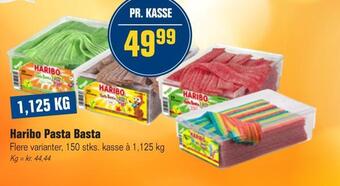 Otto Duborg Haribo pasta basta tilbud