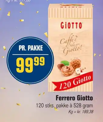 Otto Duborg Ferrero giotto tilbud