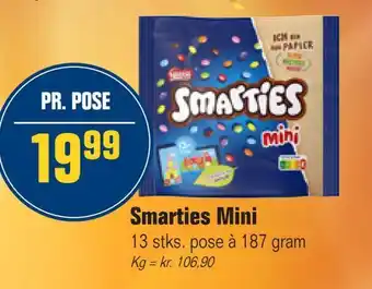 Otto Duborg Smarties mini tilbud