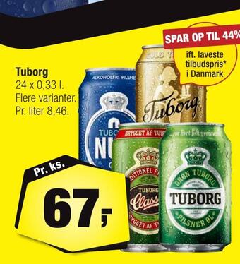 Calle Tuborg tilbud