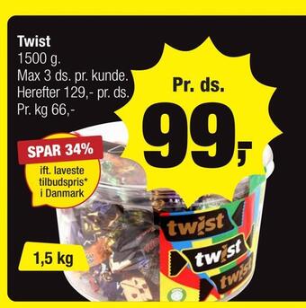Calle Twist tilbud