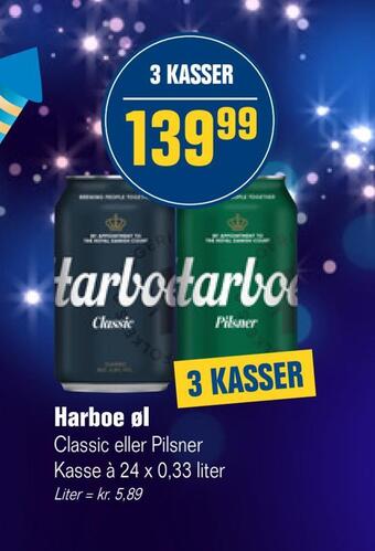 Otto Duborg Harboe øl tilbud