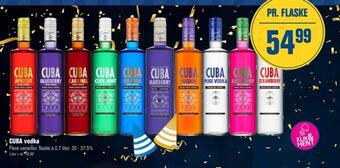 Otto Duborg Cuba vodka tilbud